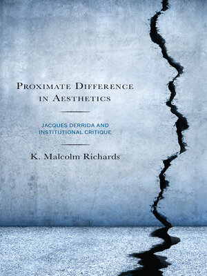 cover image of Proximate Difference in Aesthetics